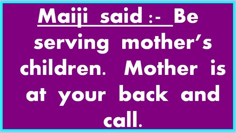 Selfless service with sacrifice is as religious as God –&nbsp;worship