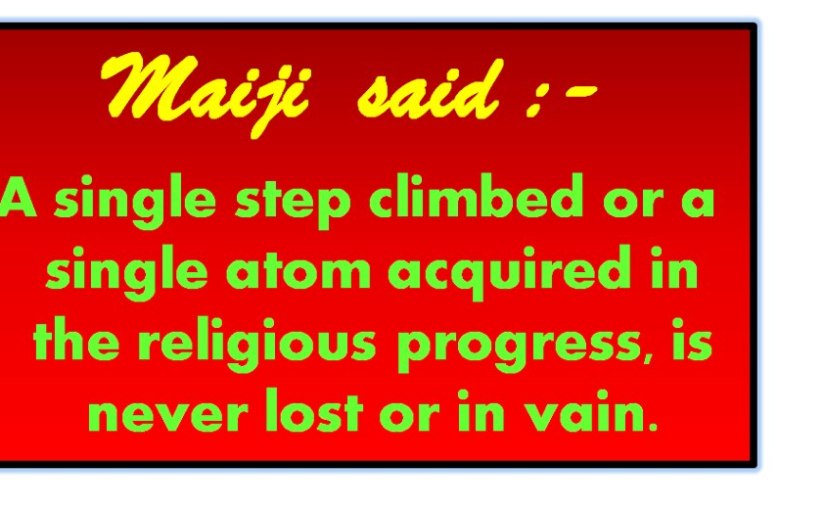 Mai-istic instructions for the relief of Misery ( Part 2&nbsp;)